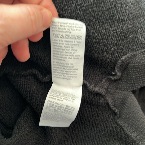 J. Crew Black Side Slit Knit Turtleneck Medium - Picture 6 of 9